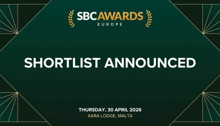 SBC Awards Europe Announces 2026 Shortlist